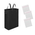 thumbnail image 1 of Household Narrow Laundry Storage Basket, 45L Foldable Hamper with Side Handles and Matching Laundry Sacks．, 1 of 7