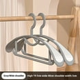 thumbnail image 1 of Household Non-slip Hanger, Thick And Wide Shoulder Plastic Drying Rack, Used To Hang Clothes Wholesalers, 1 of 9