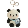 thumbnail image 1 of Household Pendant, Ongmies Cute Panda Keychain | Panda Keyring | Panda Shaped Keychain | Cute Plush Panda Keyring Cute Plush Panda Key Chain, Hangs, Panda Pendant*1, 1 of 5