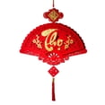 thumbnail image 1 of Household Pendant, Ongmies Vietnamese New Year Ornament Red New Year Home Decoration Spring Festival Decorations Chinese Spring Festival Red Ornament, 1 of 9