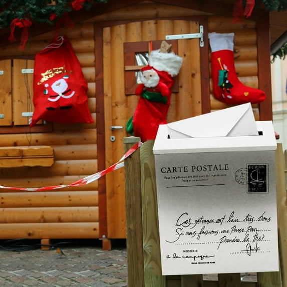 Household Pendant Promotion Sale! Nomeni Vintage Mailbox Iron Mailbox Hanging Wall Suggestion Box Mailbox Home Decoration Shooting Props Wall Wall Decoration, Home Decor Clearance Sale