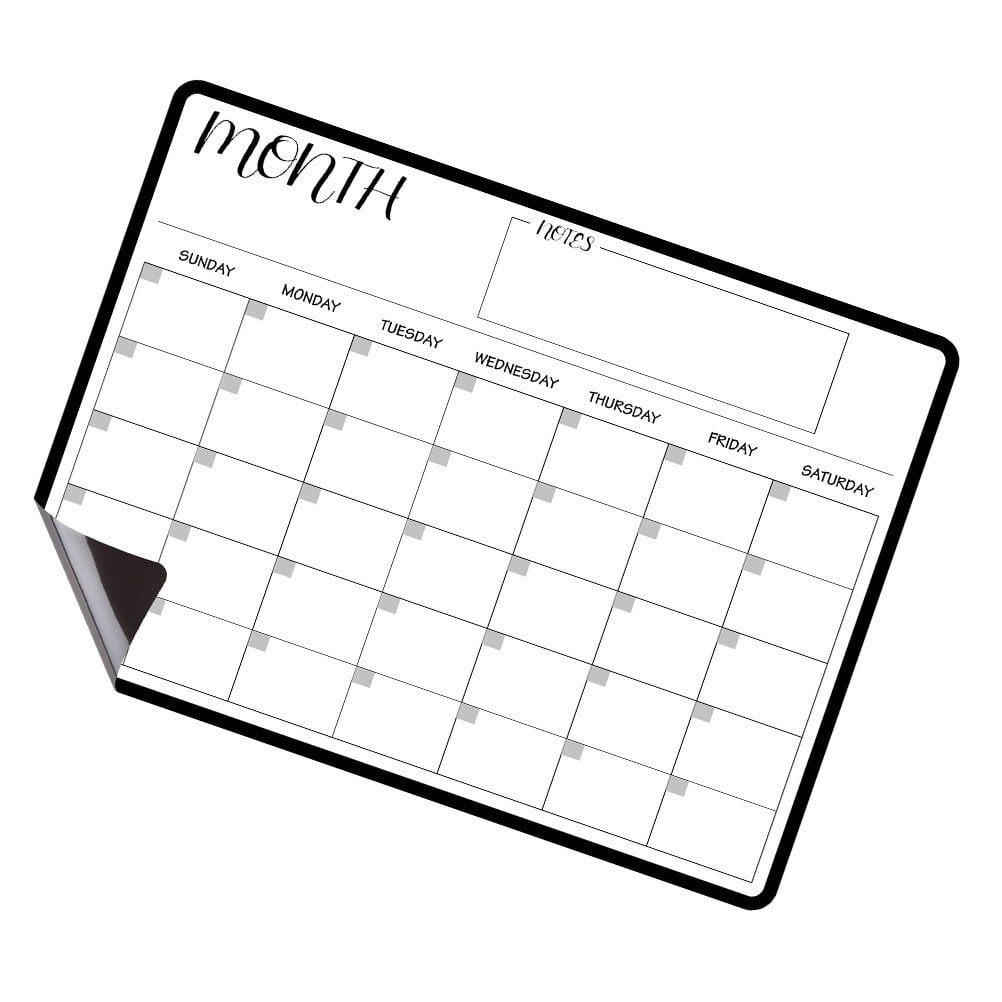 Household Planner Board Erasable Fridge Board Convenient Fridge