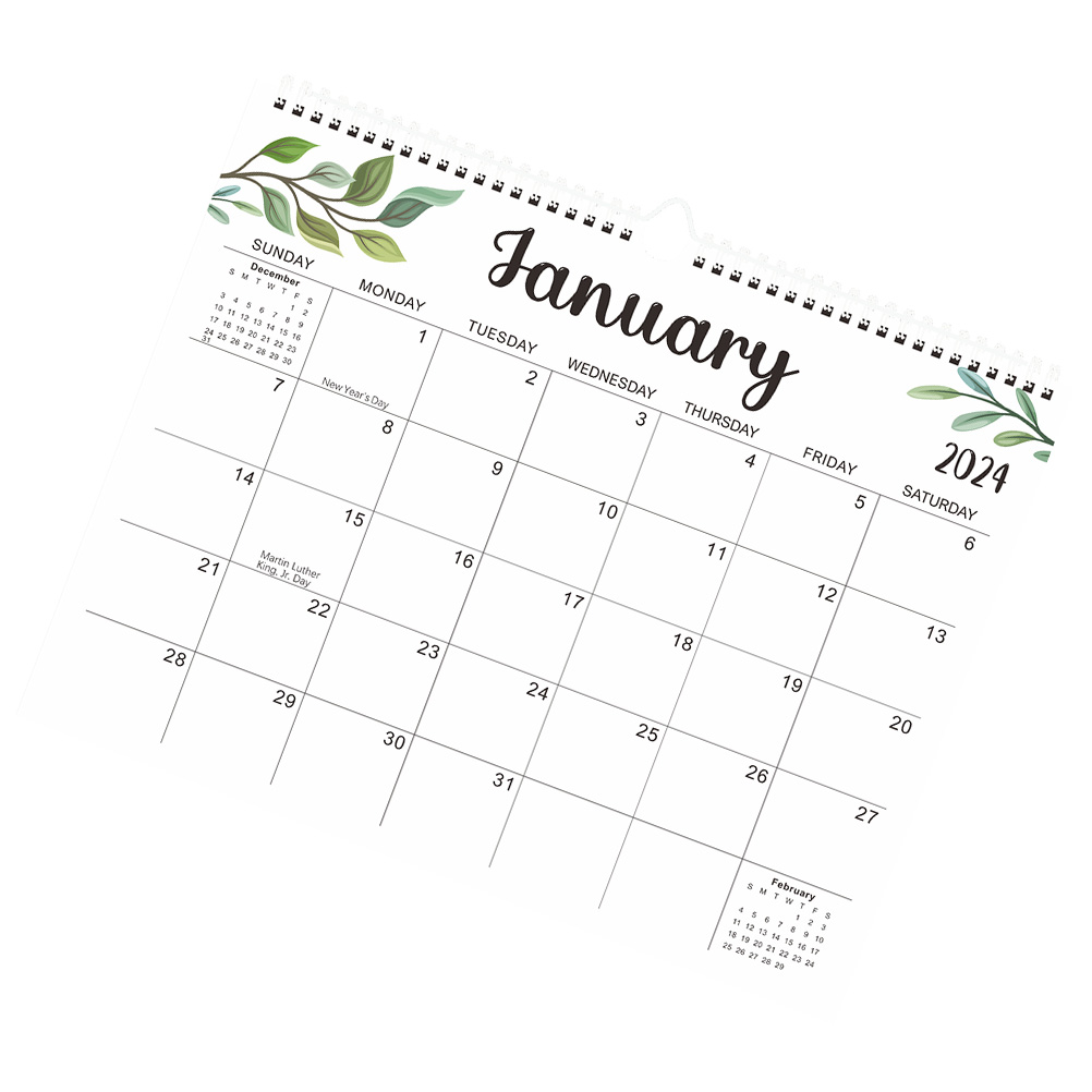 Household Planning Hanging Calendar Daily Monthly Wall Calendar Office Wall Calendar