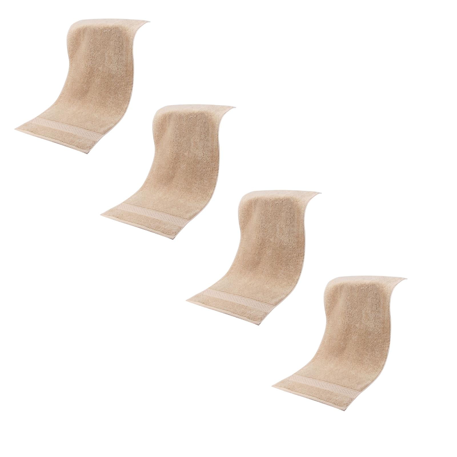 Household Pure Cotton Washcloth Absorbent Cotton Plain Towel 74*33cm