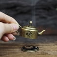 thumbnail image 1 of Household Room Decoration And Aroma Diffuser Incense Burner For Coil Incense, Exquisite Classical Delicate Carvings With Smooth Surface Anti-Rust Non-Fading Brass, 1 of 3