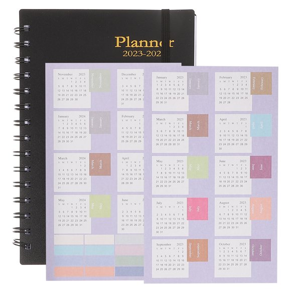 MERRYHAPY Desk Pad Planner Multi-Function Schedule Book 1 Pack for Office and Home Organization