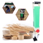 Household Seeding Machine, Manual Handheld Corn Seeder Seed Fertilizer Spreader Planter