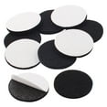 thumbnail image 1 of Household Self Adhesive Protect Furniture Felt Pads Mats Black 30mm 10pcs, 1 of 2