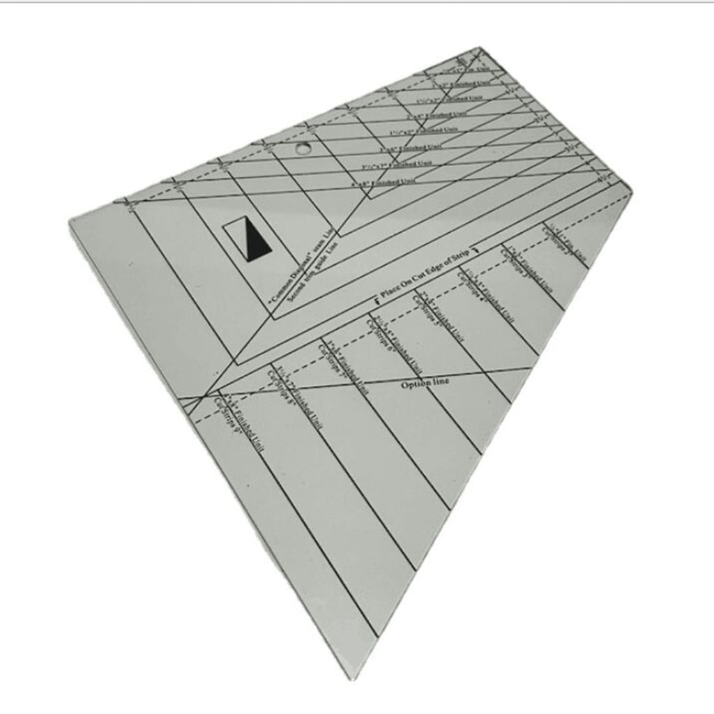 Household Sewing Cutting Rulers Practical Split Rectangular Cutting ...