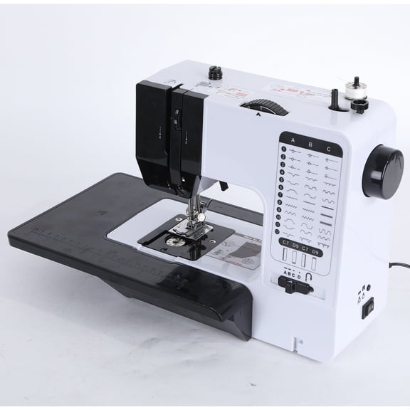 Household Sewing Machine, Small Electric Sewing Machine, 38 Built-in Stitches, Two Speeds, LED Light, Sewing And Quilting Machine for Home Use, Small Spaces