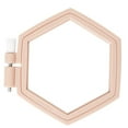 thumbnail image 1 of Household Sewing Tools Hexagon Needlecraft Stretch Tool Embroidery Hoops Cross Stitch Ring Cross Stitch Loop LIGHT PINK, 1 of 1