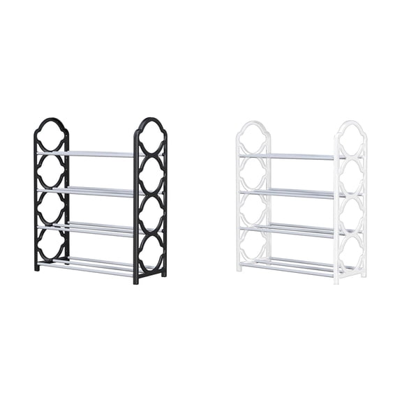 Household Shoe Rack 4 Layer Portable Shoe Rack Storage Device Entry Level Bedroom Multifunctional Shoe Rack