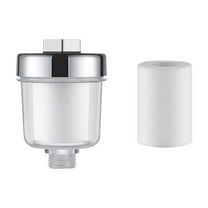 Household Shower Filter, Shower Water Purifier Removes Impurities Pollutants For Skin Hair Health, Universal Fit Any Shower System Easy Installation Compact Stylish Design