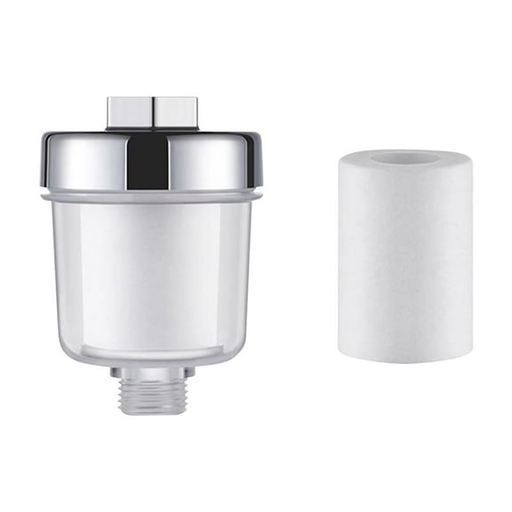 Household Shower Filter, Shower Water Purifier Removes Impurities Pollutants For Skin Hair Health, Universal Fit Any Shower System Easy Installation Compact Stylish Design