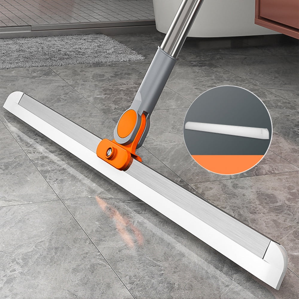 Household Silicone Floor Scraper Wet and Dry DualUse Broom Gift for