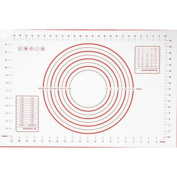Household Silicone Nonstick Baking Mat Rolling Dough Pad Cake Pastry Cooking Tools for Kitchen Baking Use(#1)