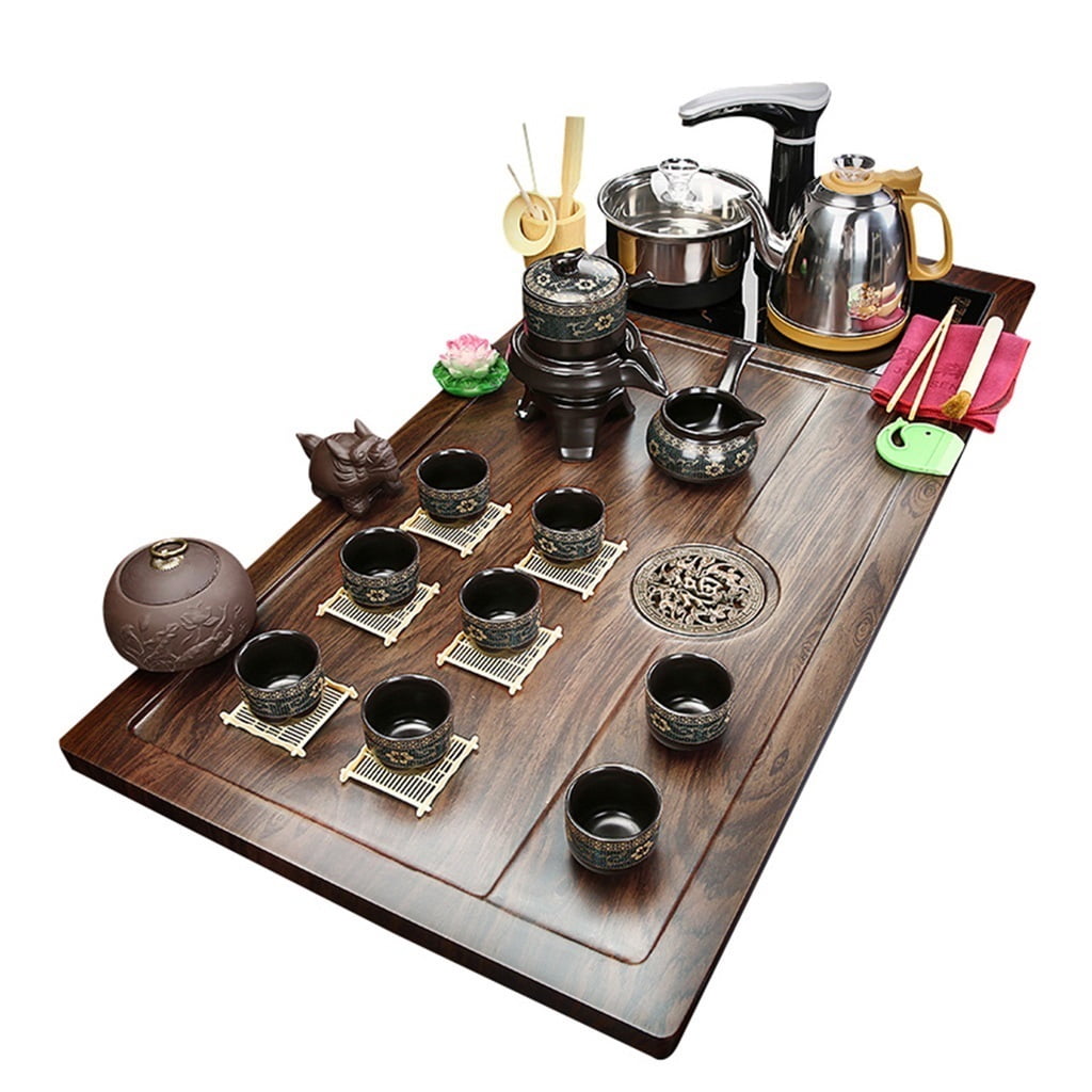 Household Simple Tea Set Tea Tray,Chinese Ceramic Gongfu Tea Set,Kungfu ...
