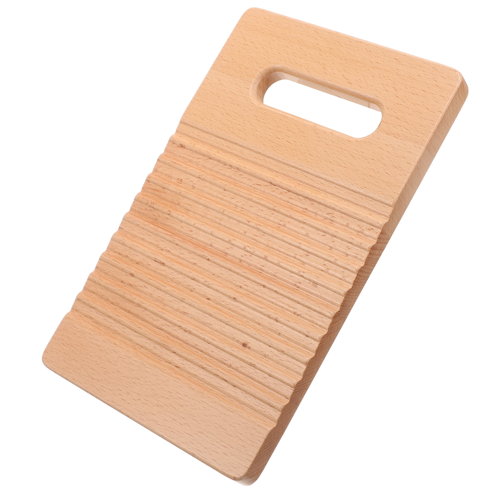 Household Small Laundry Washboard Wooden Washboard for Kids Portable