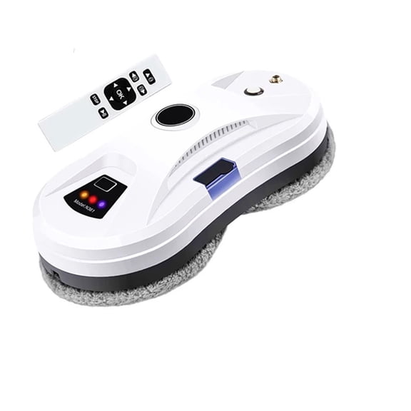 Household Smart Water Spray Window Cleaning Robot Vacuum Cleaner Large Suction Anti-fall Window Glass Washer For Windows, Tiles, Bathrooms ,Efficient Deep Cleaning
