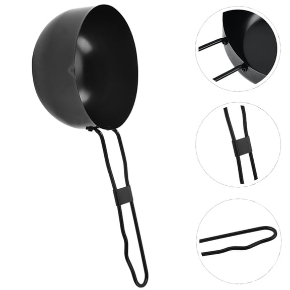 PENIKOKO Small Pot Chinese Clay Pot Iron 1Pack