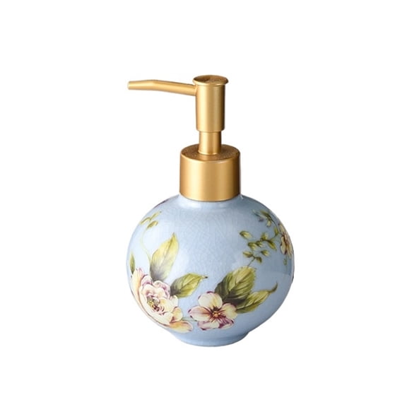 Household Spherical Ceramic Soap Dispenser Hotel Bathroom Shower Gel Lotion Bottle
