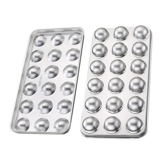 Household Stainless Steel Ice Mold Balls Shaped Ice Cube Tray