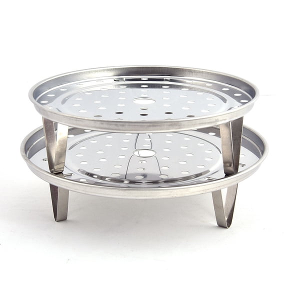 Household Stainless Steel Non-stick Food Steamer Basket Steamed Egg Rack