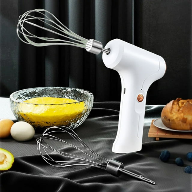 Household Standable Cordless Electric Hand Mixer USB Rechargable