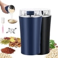 thumbnail image 1 of Household Superfine Grinder - Multi-Grain Blending & Powdering Machine, One-Touch Electric Grinderwith Stainless Steel Blade for Coffee Beans, Spices, Nuts, Herbs, and Grains (Mix,2Pcs), 1 of 7
