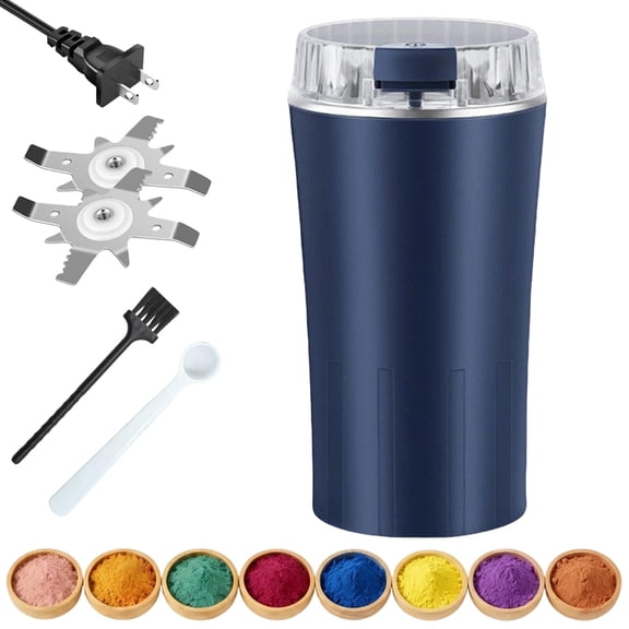 Household Superfine Grinder - Multi-Grain Blending & Powdering Machine, Stainless Steel Blade One Touch Grinding Design, Electric Spice Grinder for Coffee Beans Herbs Nuts Seeds Pepper Grain