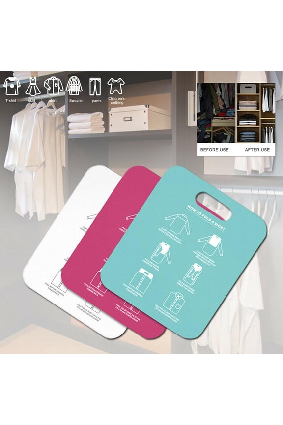 Household TShirt Folding Board Folder Clothes Large Organizer Access Lot S
