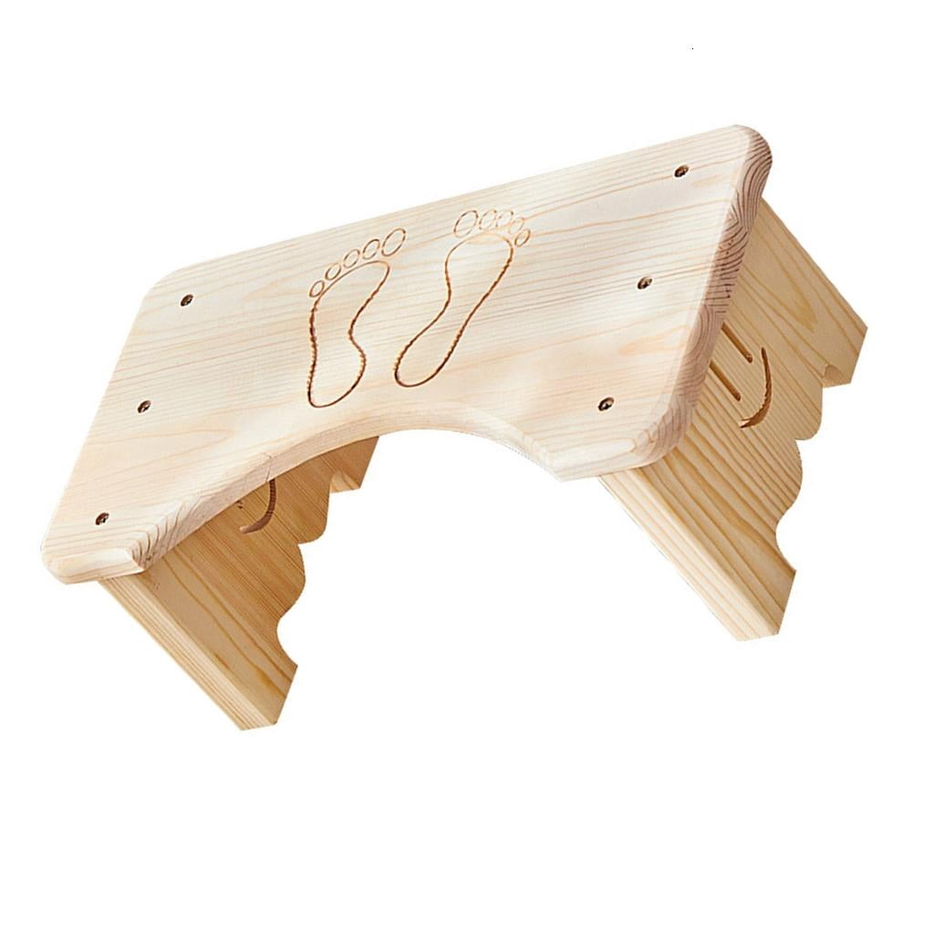 Household Toilet Footstool Squatting Tool Portable Wood Step Stools ...