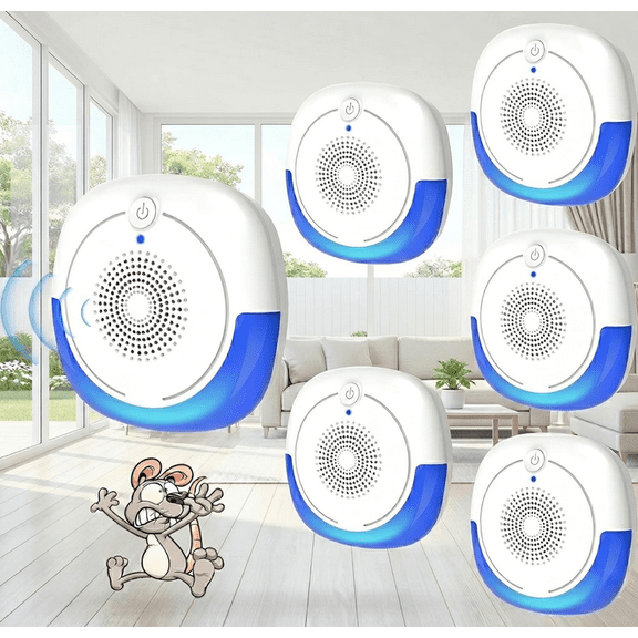 Household Ultrasonic Pest Repeller, Plug-in Electronic Repellent, Practical Device for Daily Indoor Pest Prevention Work 1pcs