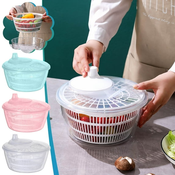 Household Vegetable Dehydrator Dryer Kitchen Wash Basin Fruit Basket Dehydrator Fall Savings