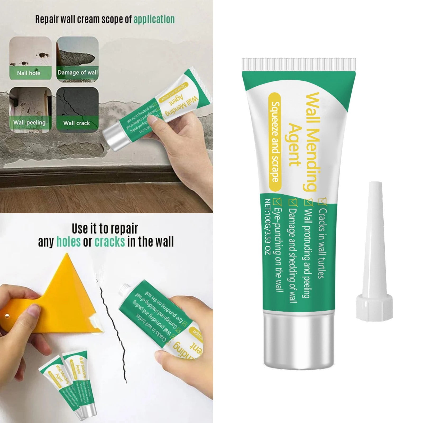 Household Wall Crack Nail Hole Wall Wall Paste Wall Hole Filler Wall ...