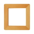 thumbnail image 1 of Household Wall Plate Switch Outlet Cover,Square Rectangle Wooden Switch Wall Plate,Brown Golden Frame Switch Cover,Different Sized Frame Switch Cover for Home Wall Living Room Decoration, 1 of 6