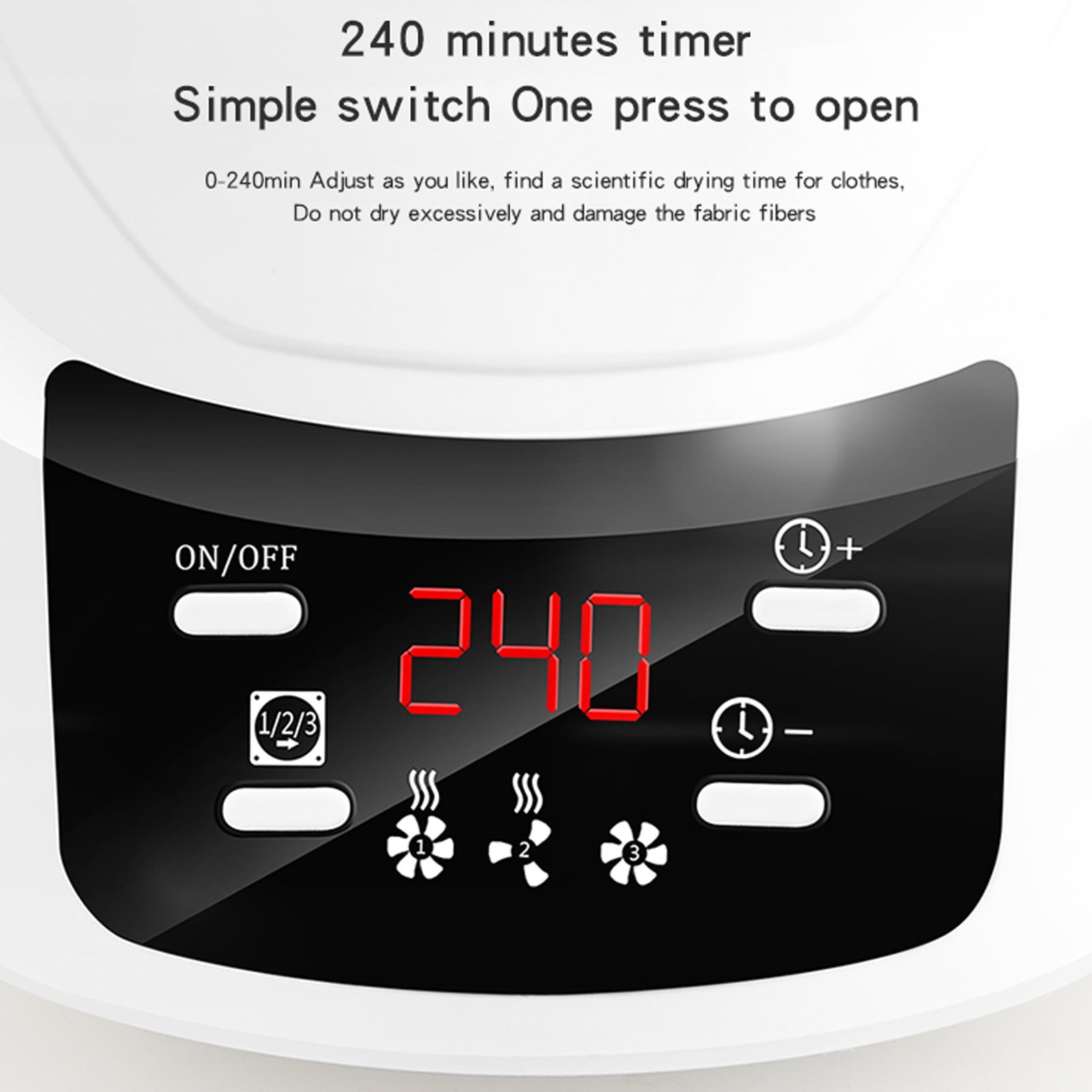 Household Warm Air Clothes Dryer Clothes Negative Ion Drying Machine