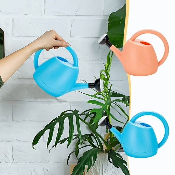 Household Watering Pot with Long Spout & Curved Handle,1.5L Watering Can for Indoor Outdoor Plants,Gardening Sprinkler Flower Watering Kettle for Plants Garden Flowers Vegetables