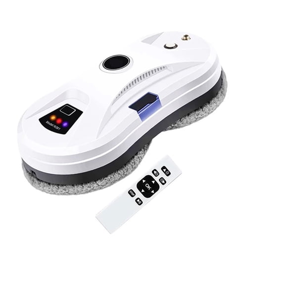 Household Window Cleaner Robot Smart Water Spray With Water Sprayer Electric Remote Magnetic Glass Tile Wall For Windows, Tiles, Bathrooms ,Slim Compact Design