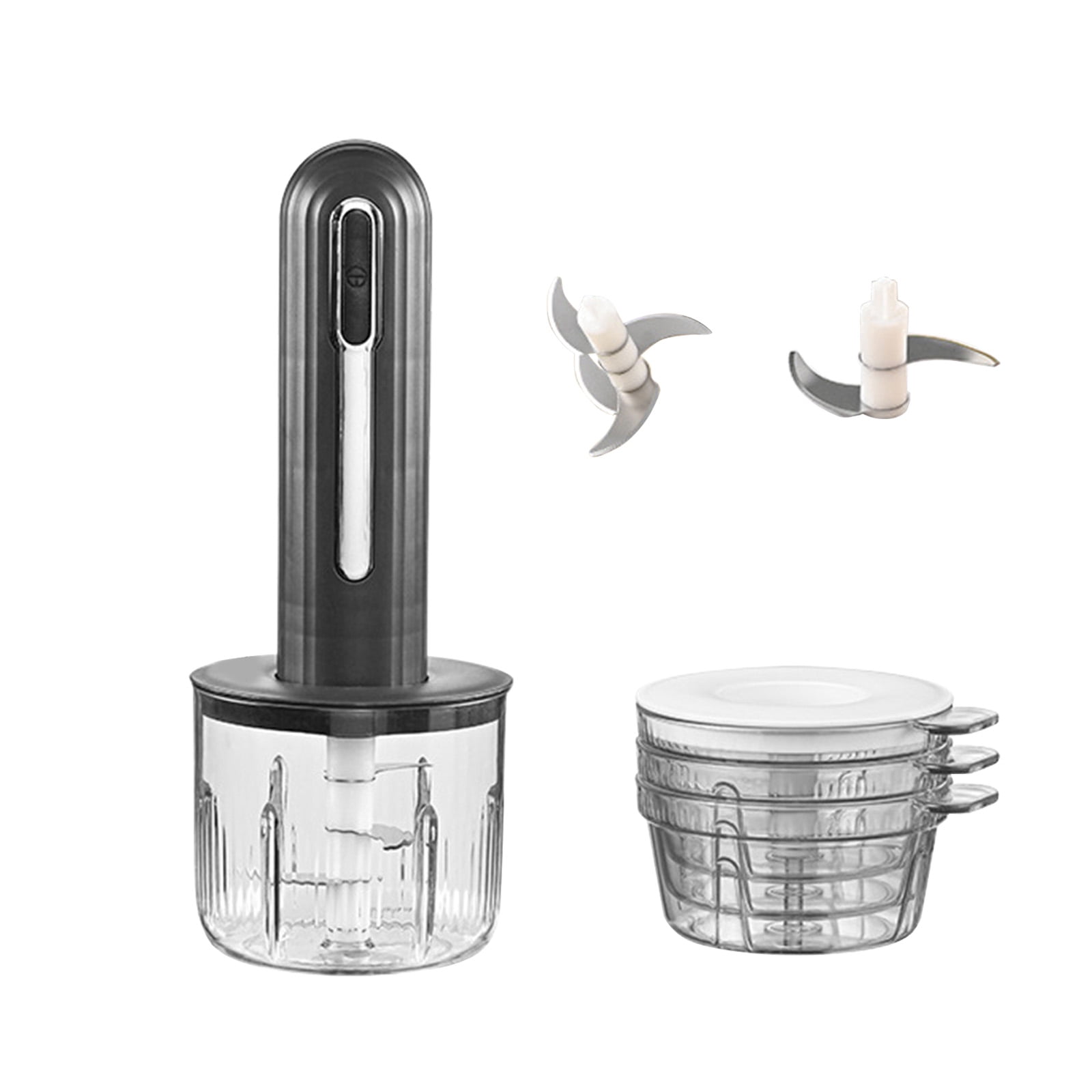 Household Wireless Electric Meat Grinder Kitchen Multifunction Food Processor Garlic Mincer Small Meat Grinder Baby Food Supplement Machine