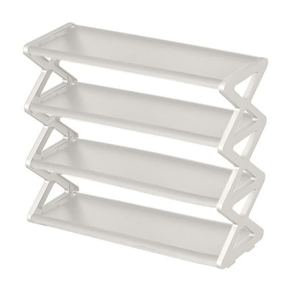 Household X-Type Shoe Rack - Modern Multi-tier Steel Tube Storage Organizer, Foldable Shoe Cabinet for Entryway & Dormitory, Space-Saving Design