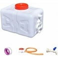 thumbnail image 1 of Household and Outdoor Water Tank with Faucet - Portable and Durable Plastic Water Storage Cube$$Garden & Patio, 1 of 6
