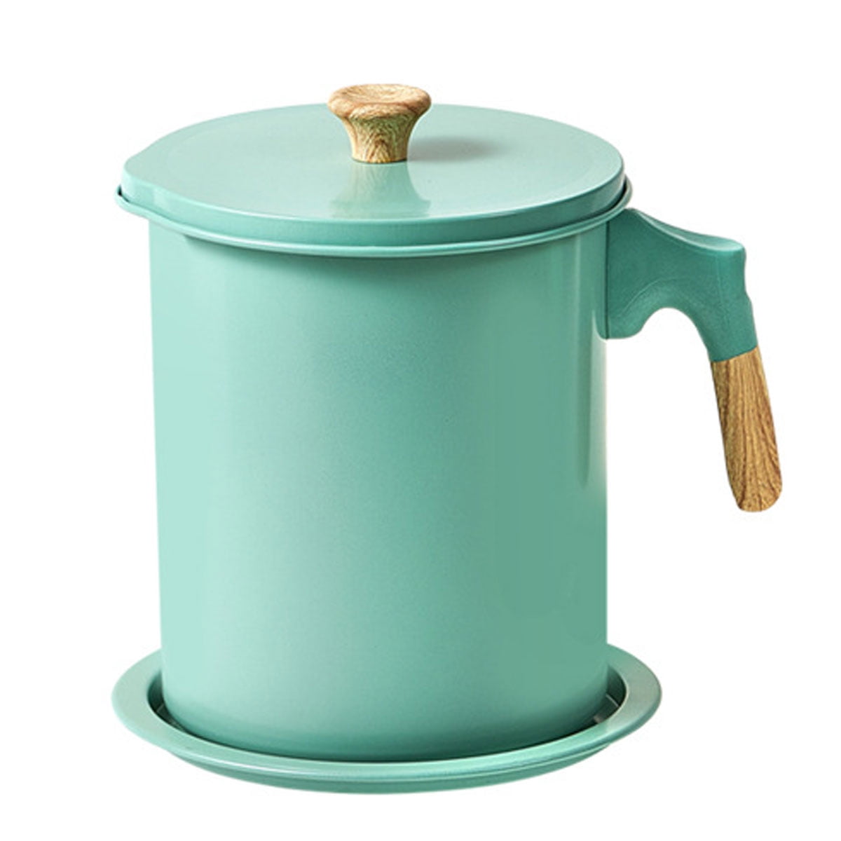 Household bacon grease container Iron cooking oil storage tank with