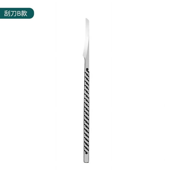 Household pedicure knife set Foot rubbing board Foot grinder Scalpel for removing dead skin and calluses Nursing tools (B)