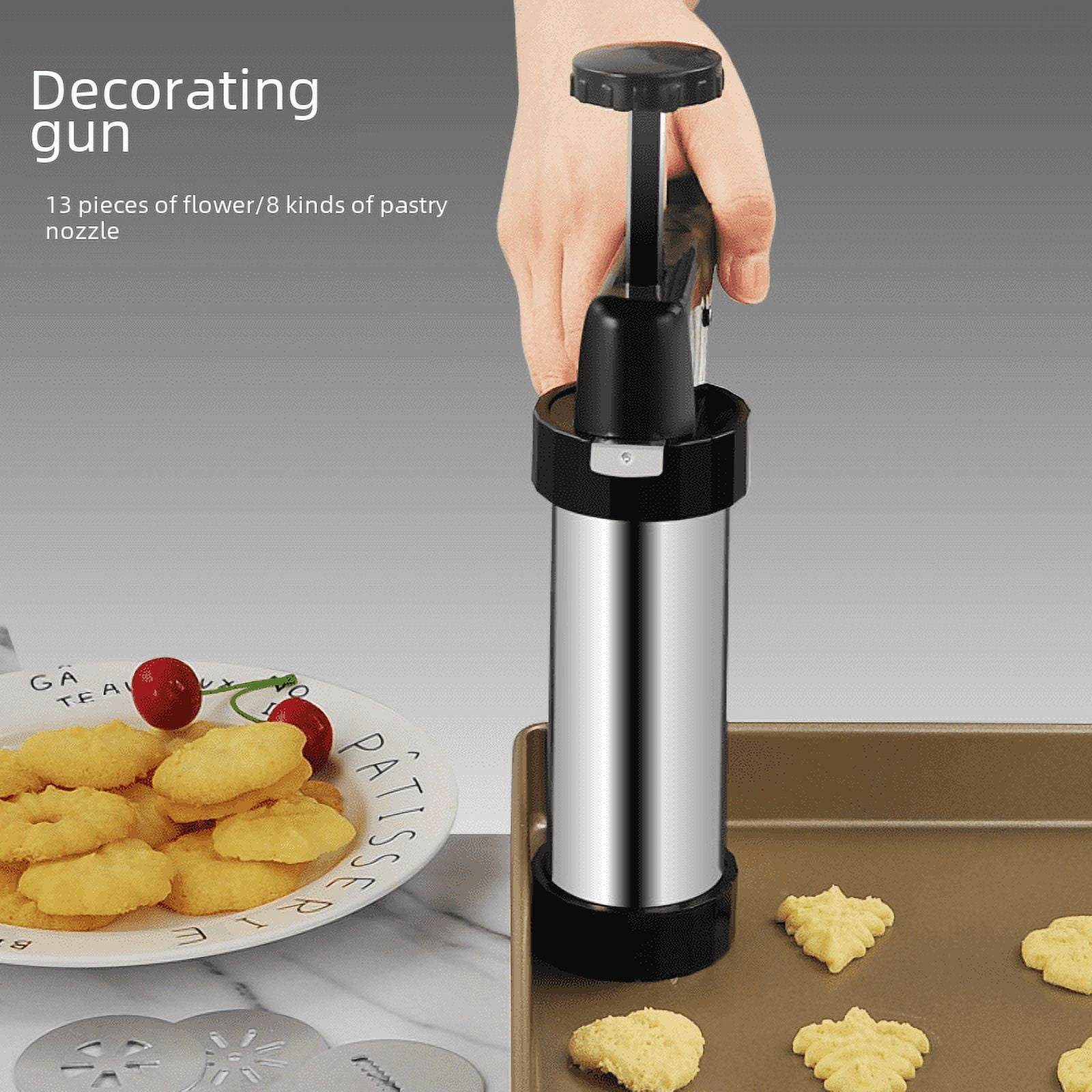 Household stainless steel cookie machine cake cream decorator biscuit ...