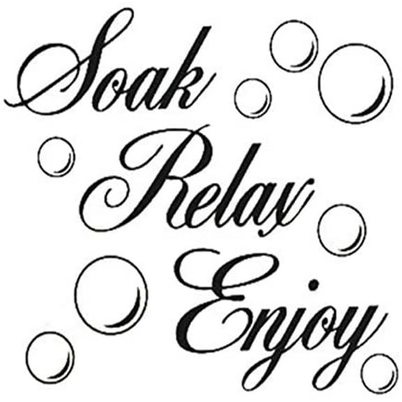 Household stickers Room Stickers Room Stickers For Diy Project Vinyl Black 1 PC