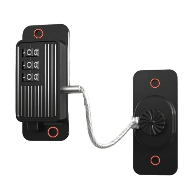 Household window lock security code key safe refrigerator