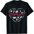 thumbnail image 1 of Housekeeper Heart Cleaning Lady Housekeeping T-Shirt, 1 of 4