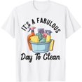 thumbnail image 1 of Housekeeper Housekeeping Men Women Funny Cleaning Janitor T-Shirt mens t shirt，white，women，funny，misfits，men，journey, 1 of 4