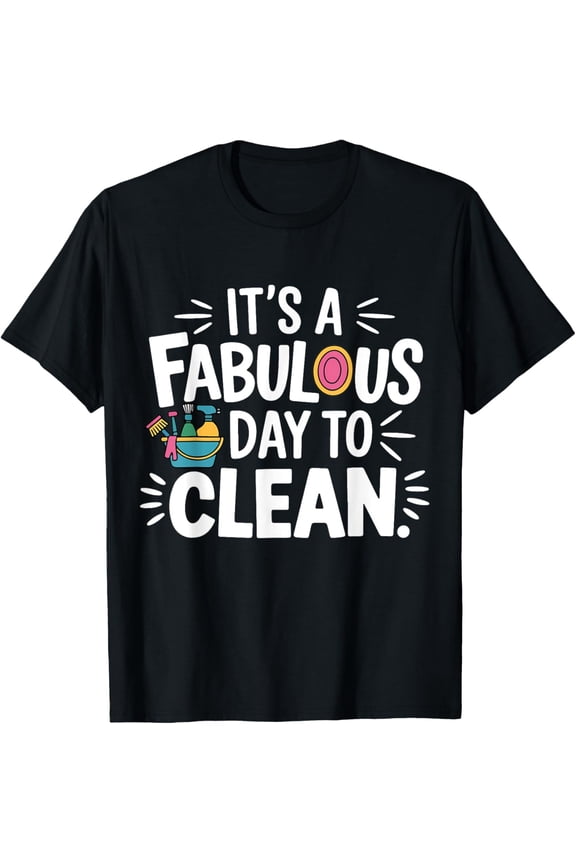 Housekeeper Housekeeping Men Women Funny Cleaning Janitor T-Shirt